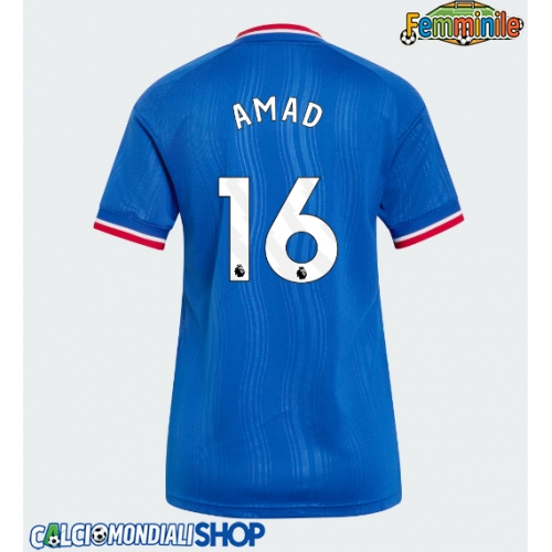 Maglie da calcio Manchester United Amad Diallo #16 Seconda Maglia Femminile 2026-27 Manica Corta